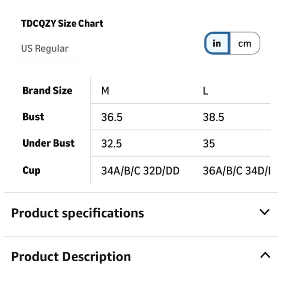 NWT Ruffle Strap Razorback Sports bra. Lite padding.  M - Picture 10 of 10